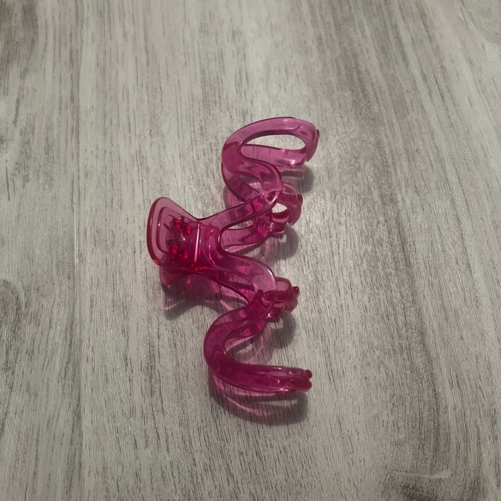 Pink Hair Claw Clip for Kids